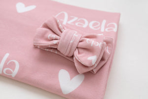 Personalized Swaddle Blanket