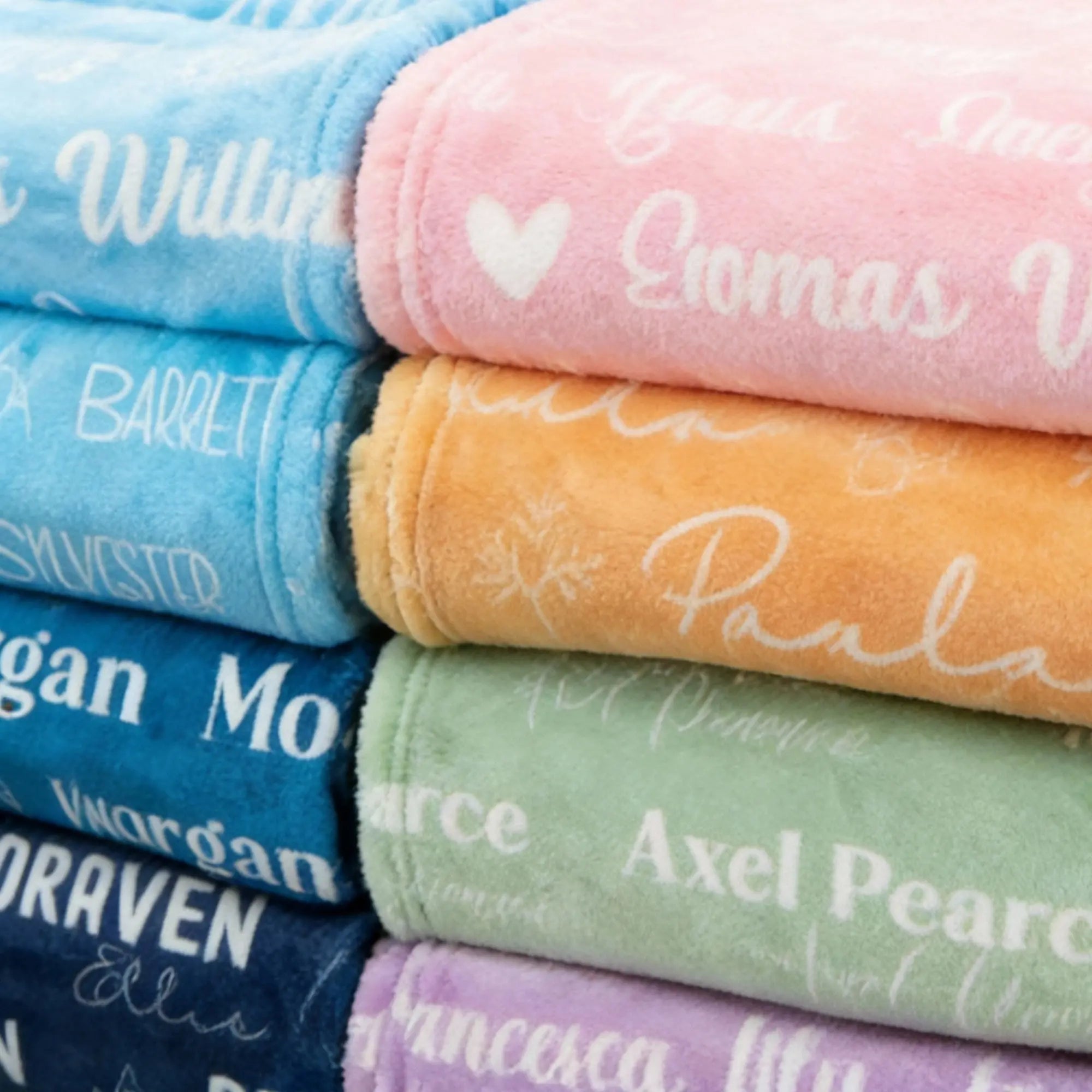 Personalized Name Minky Blanket – Ultra‑Soft Custom Gift for Babies, Kids & Adults