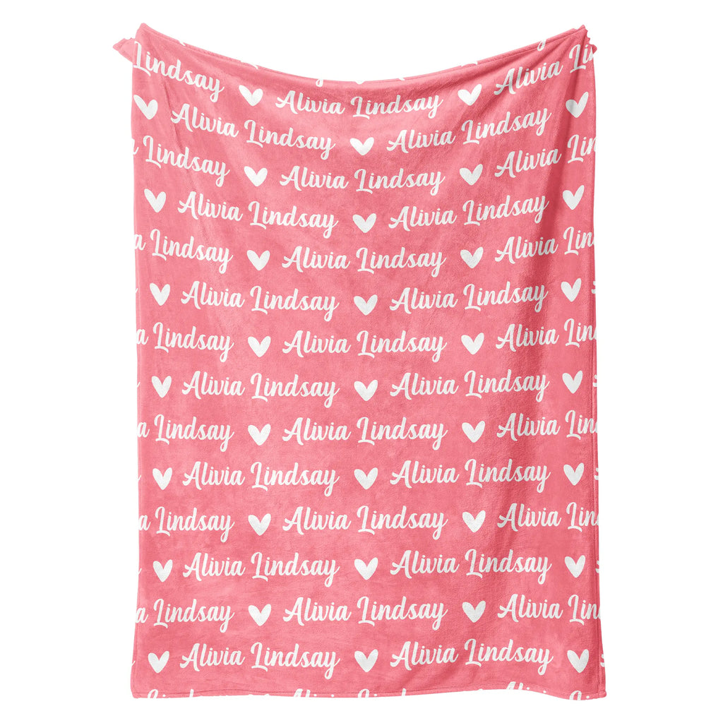 Personalized Name Minky Blanket – Ultra‑Soft Custom Gift for Babies, Kids & Adults