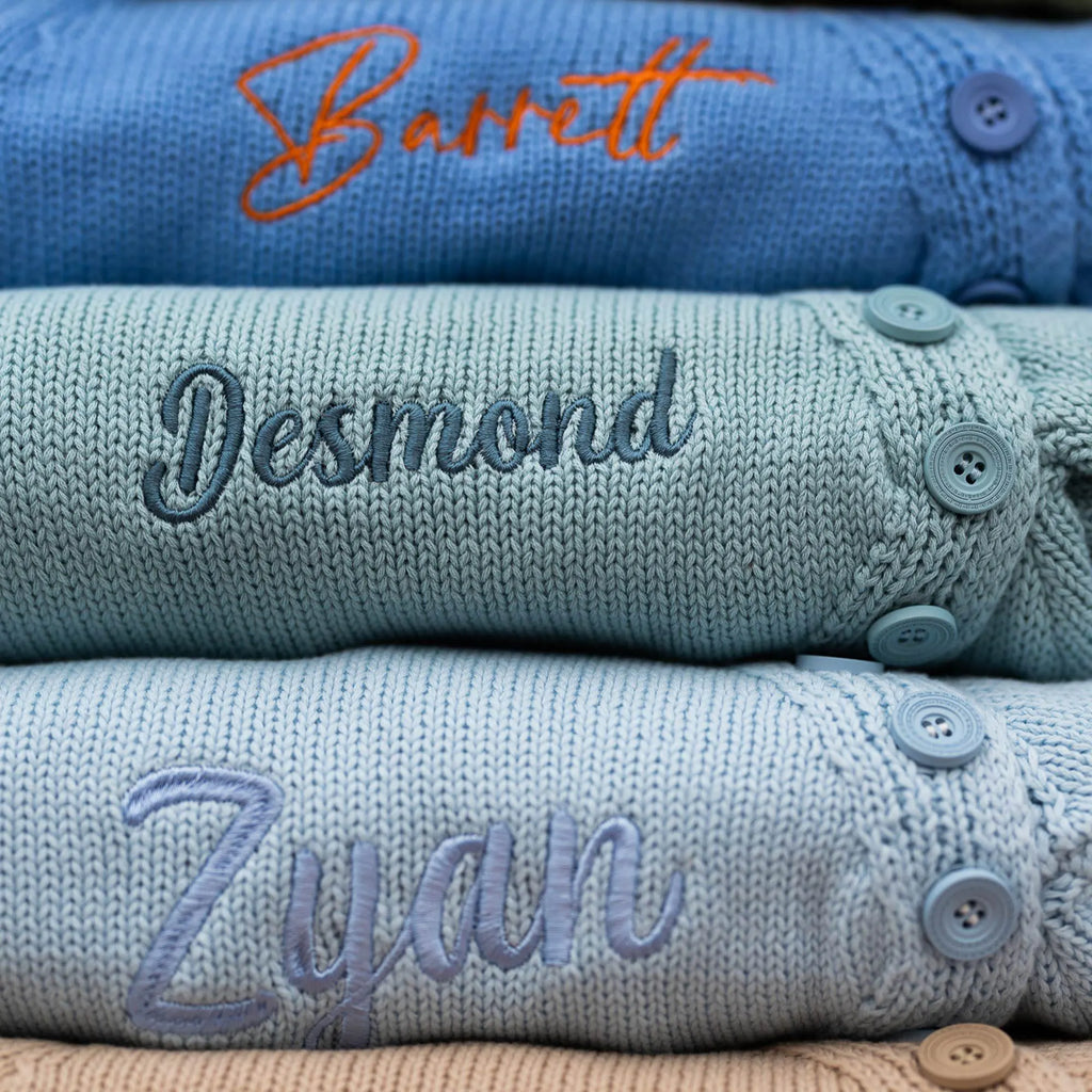 Embroidered Baby Romper Set: Personalized Newborn Cotton Bodysuit