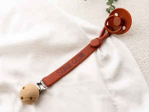 Personalized Pacifier Clip | Name Pacifier Holder | Personalised Dummy Chain | |Dummy Holder | Silicone Dummy Chain I Baby Boy Gift