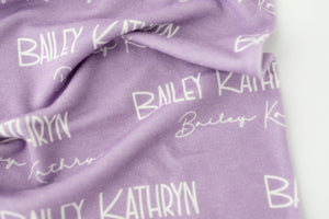 Personalized Name Gown Newborn Baby