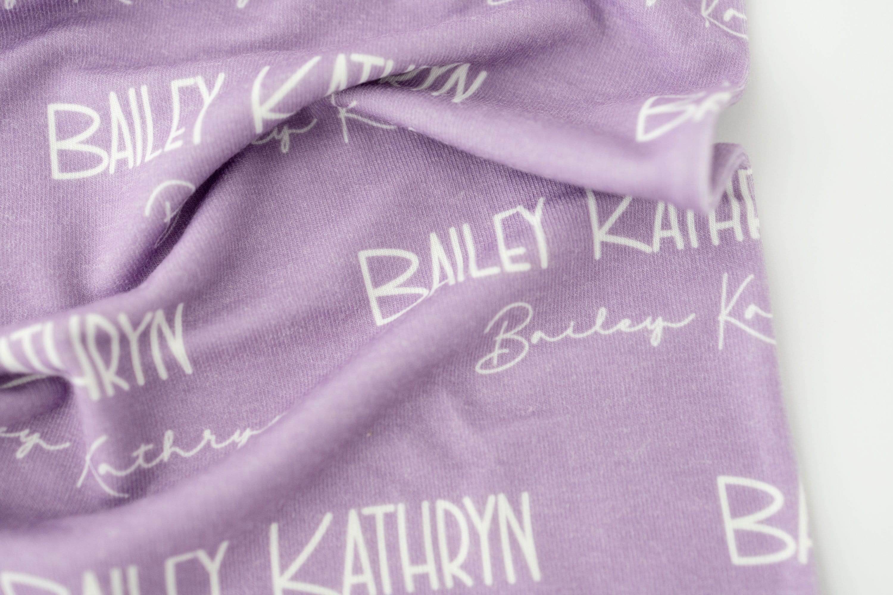 Personalized Name Gown Newborn Baby