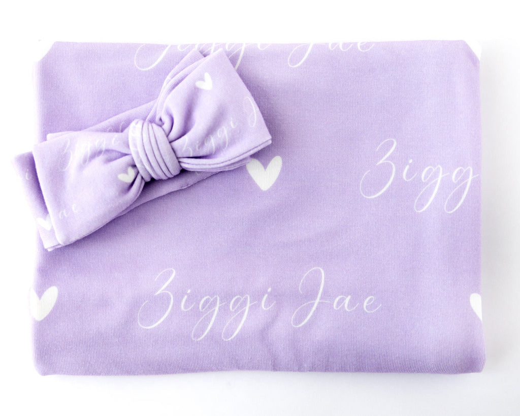 Personalized Swaddle Blanket