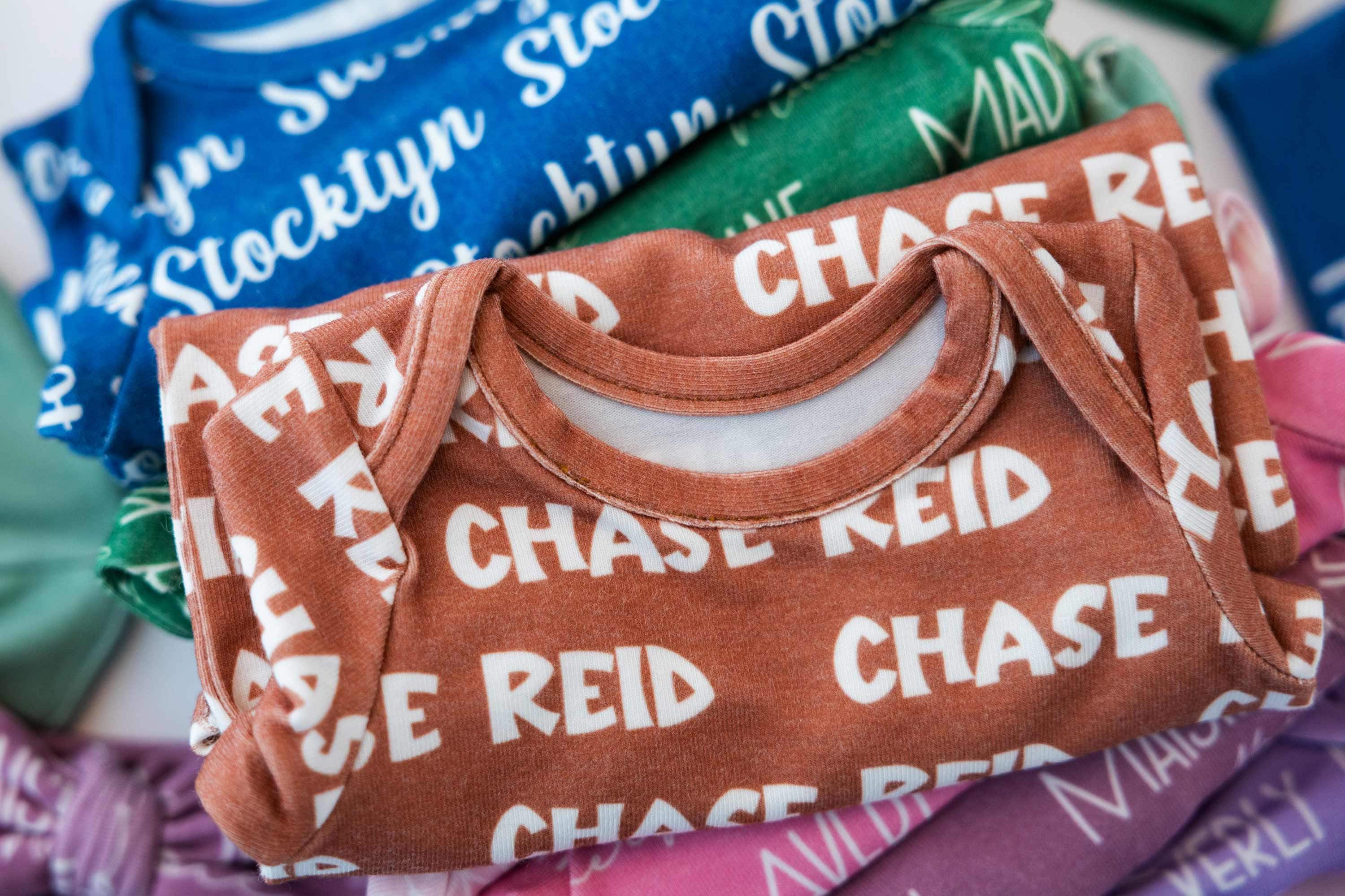 Personalized Name Gown Newborn Baby