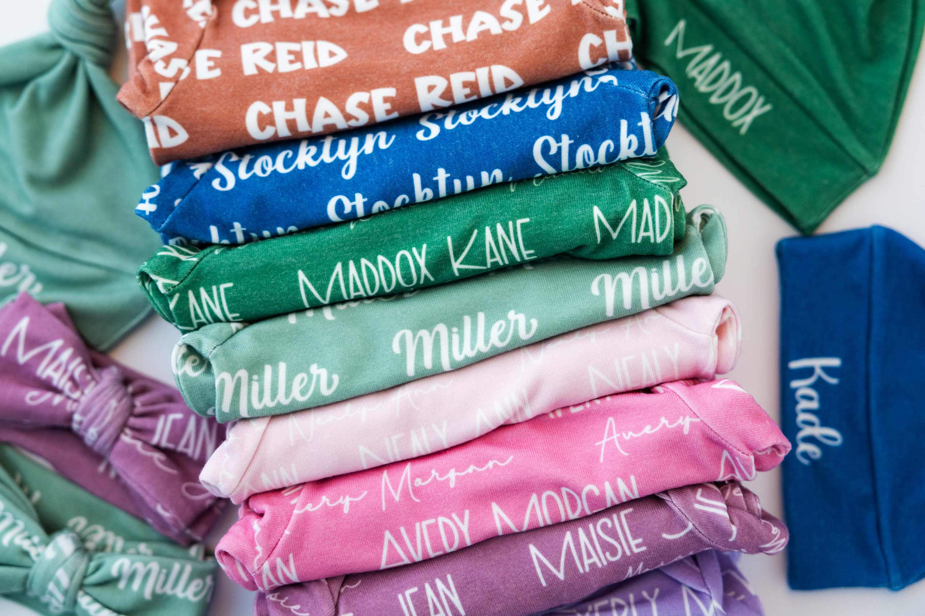 Personalized Name Gown Newborn Baby